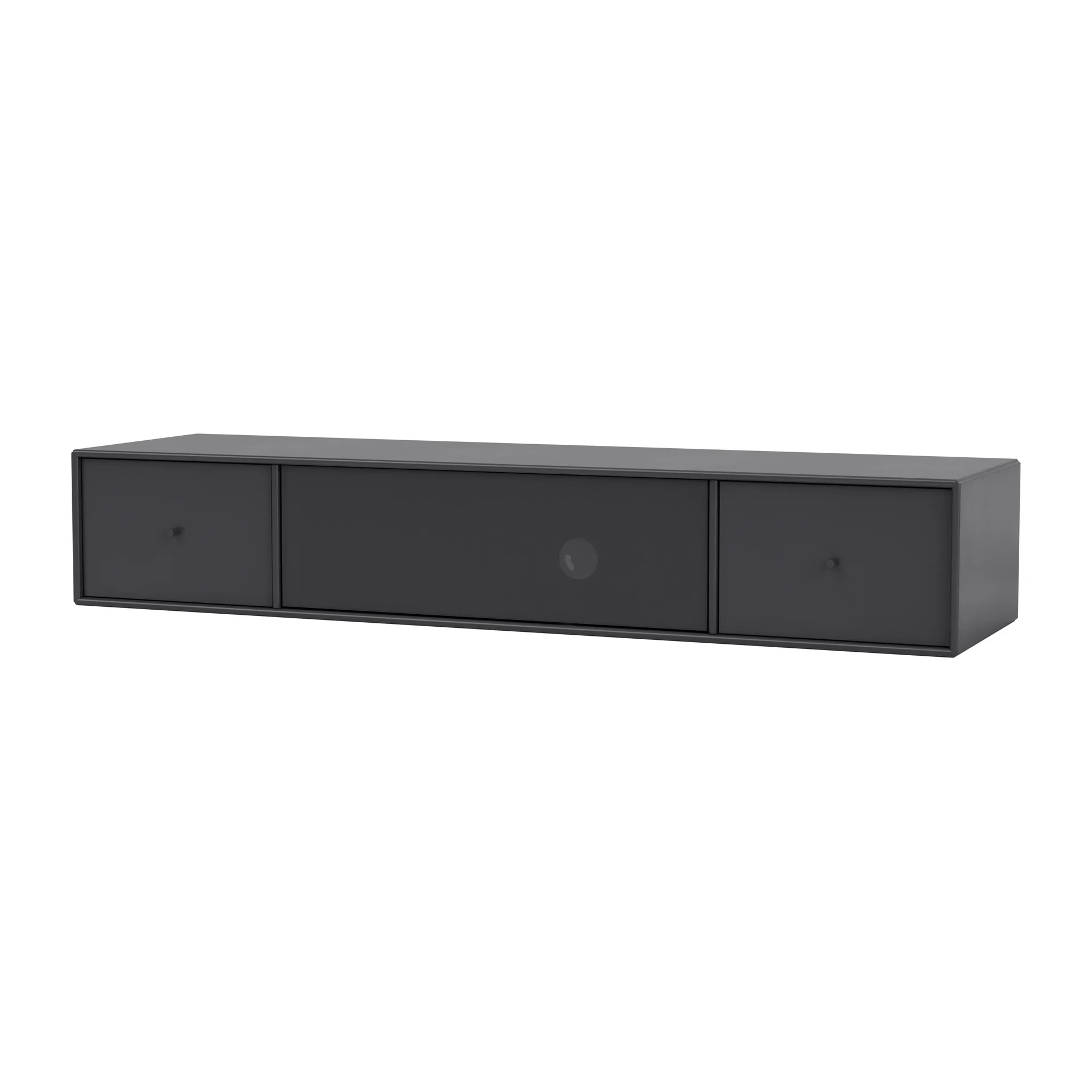 OCTAVE II TV-Bank mit Platz für Audioeinheit, Anthracite Montana