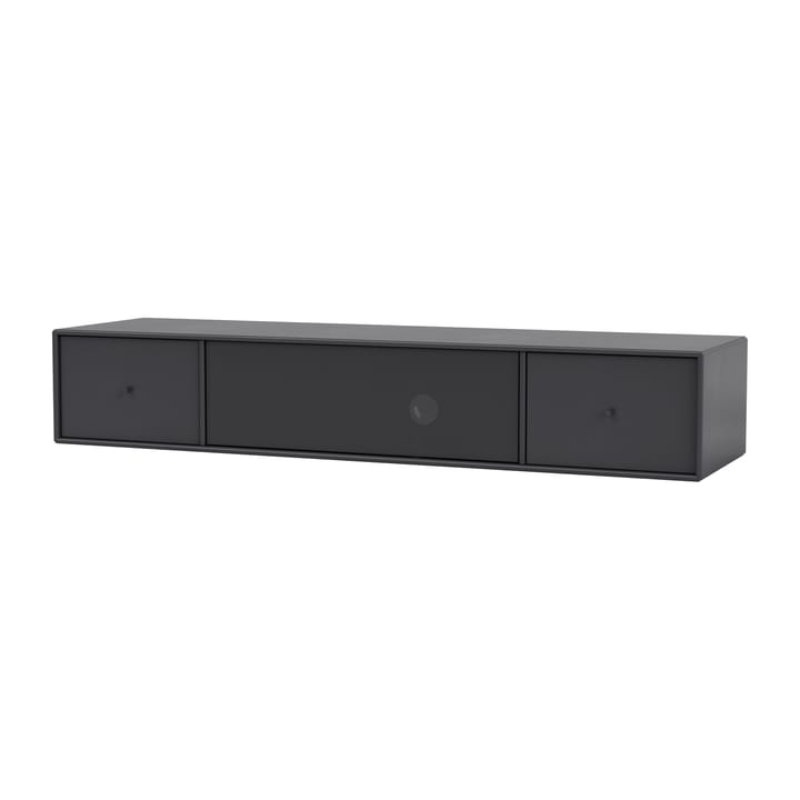 OCTAVE II TV-Bank mit Platz für Audioeinheit, Anthracite Montana