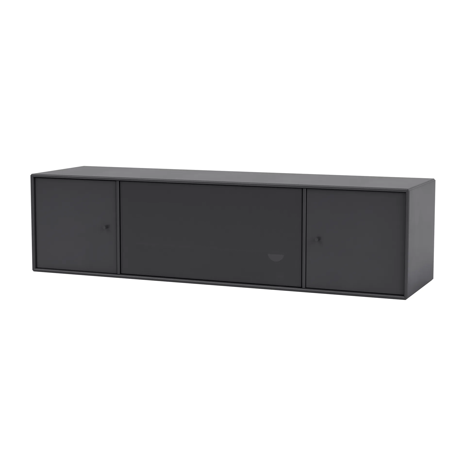 OCTAVE III Tv-Bank mit Audioeinheit, Anthracite Montana