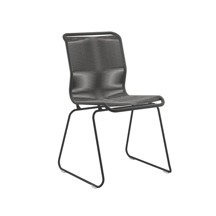 Panton One Stuhl - Schwarz, Papier/schwarz lackiert - Montana