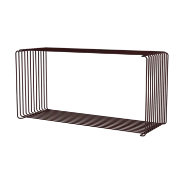 Panton Wire Extended Regal 70x34,8x25,7 cm - Black red - Montana