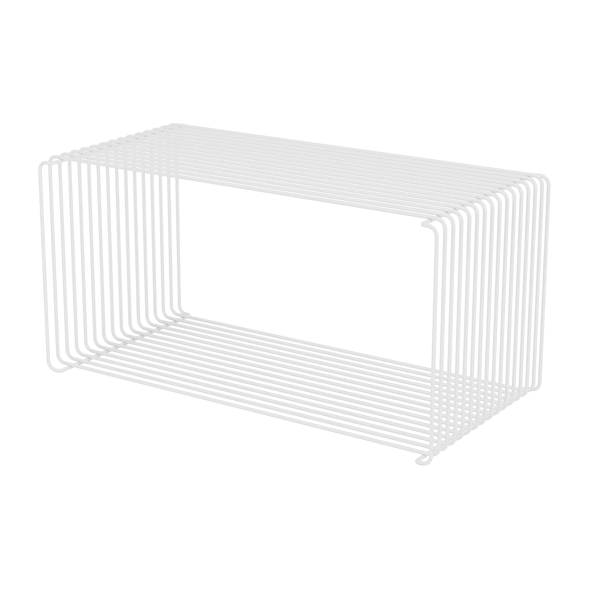 Panton Wire Extended Regal 70x34,8x34,8 cm, Snow Montana