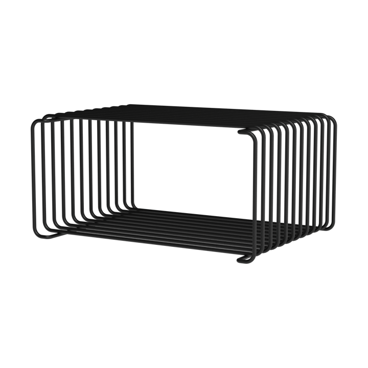 Panton Wire Half Height Regal 34,8x17,2x25,7 cm - Black - Montana