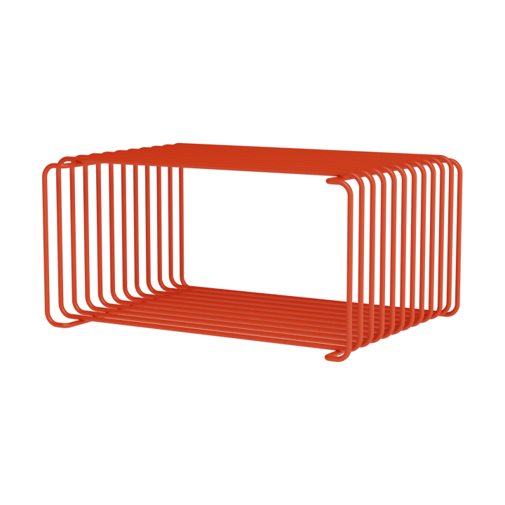 Panton Wire Half Height Regal 34,8x17,2x25,7 cm - Rosehip - Montana