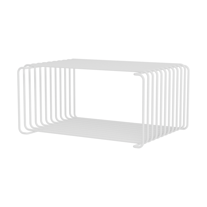 Panton Wire Half Height Regal 34,8x17,2x25,7 cm - Snow - Montana