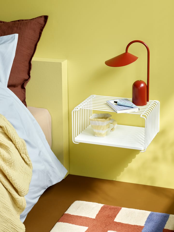 Panton Wire Half Height Regal 34,8x17,2x25,7 cm, Snow Montana