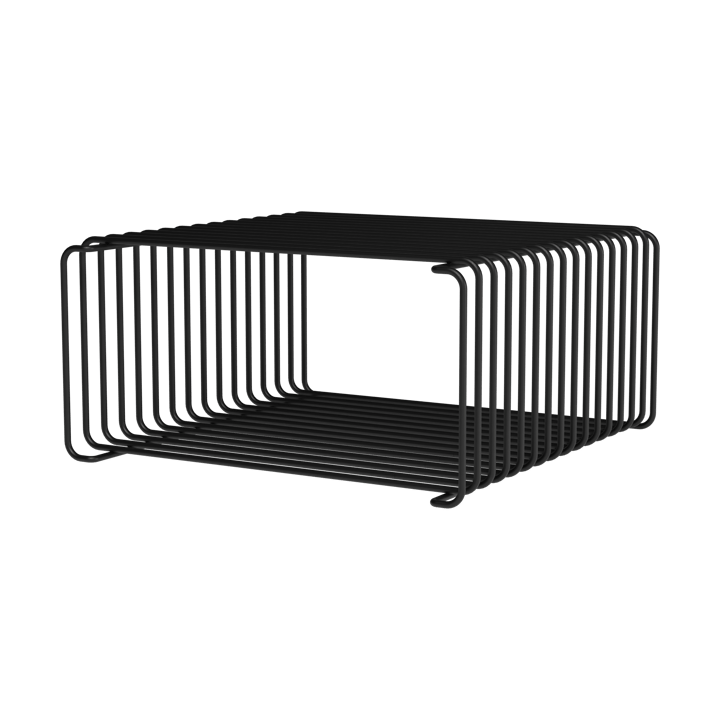 Panton Wire Half Height Regal 34,8x17,2x34,8 cm - Black - Montana