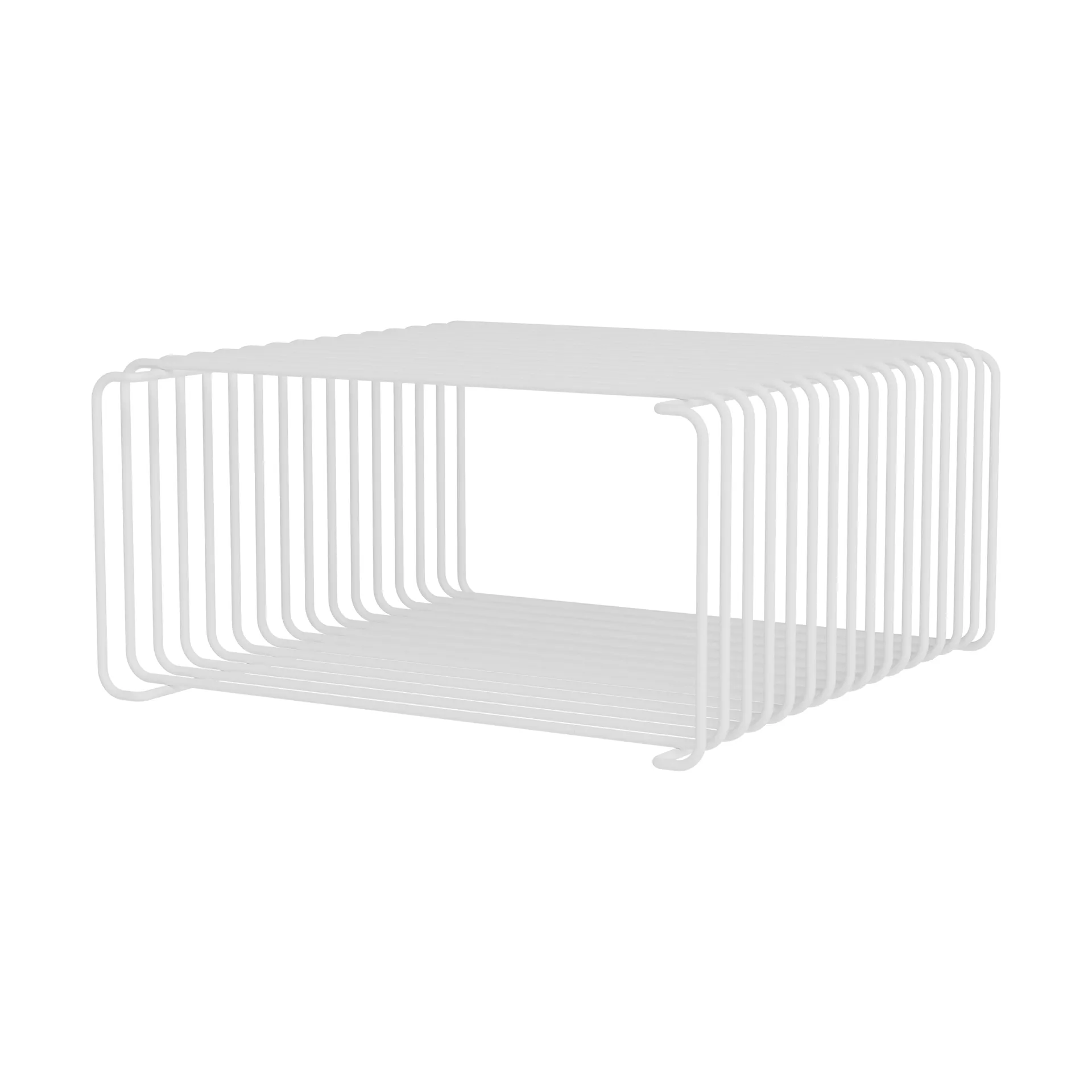 Panton Wire Half Height Regal 34,8x17,2x34,8 cm, Snow Montana