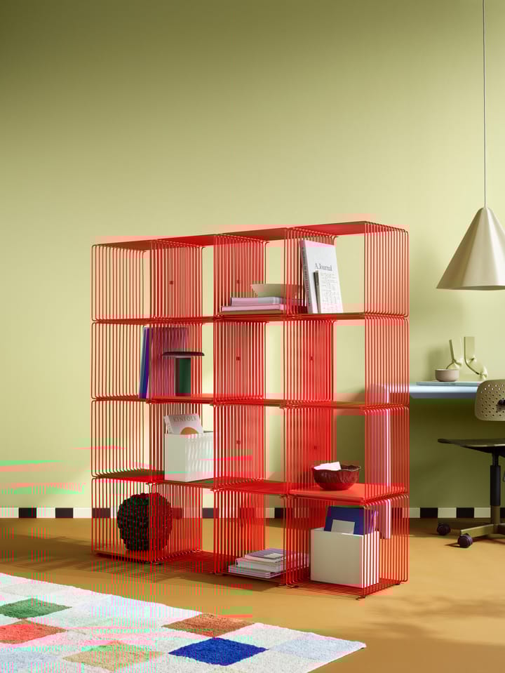 Panton Wire Regalbrett 33 x 34,8cm, Rosehip Montana