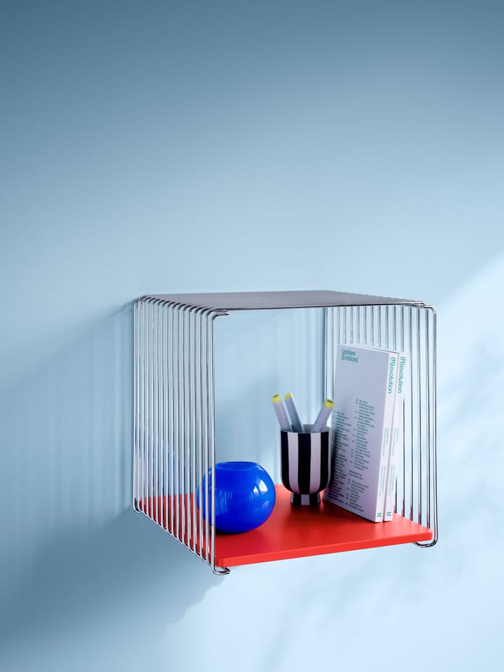 Panton Wire Single Regal 34,8x34,8x25,7 cm, Chrome Montana