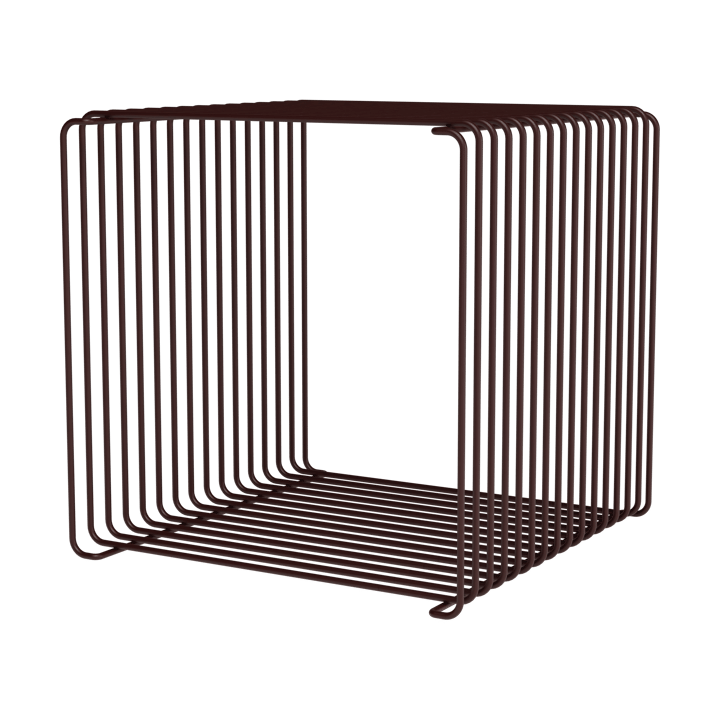 Panton Wire Single Regal 34,8x34,8x34,8 cm - Black red - Montana