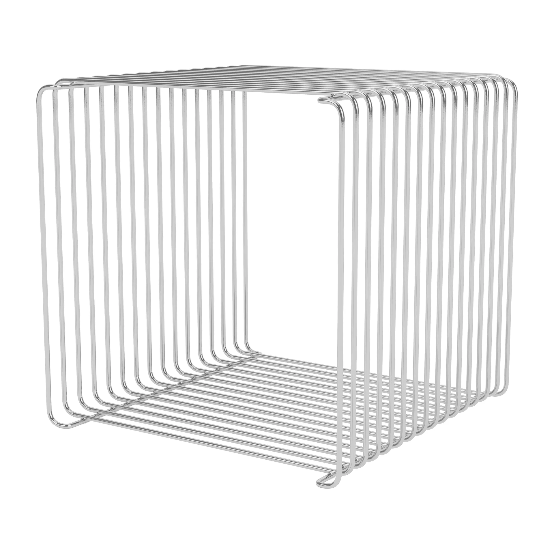 Panton Wire Single Regal 34,8x34,8x34,8 cm, Chrome Montana