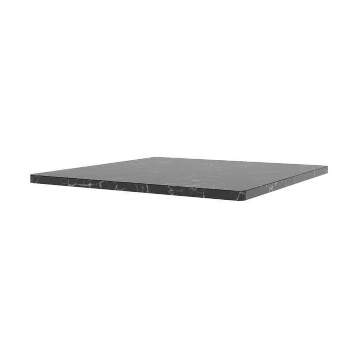 Panton Wire Topplatte 34,8 x 34,8cm - Black marble - Montana