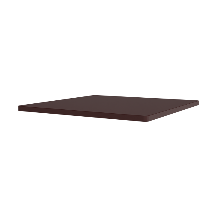 Panton Wire Topplatte 34,8 x 34,8cm - Black red - Montana