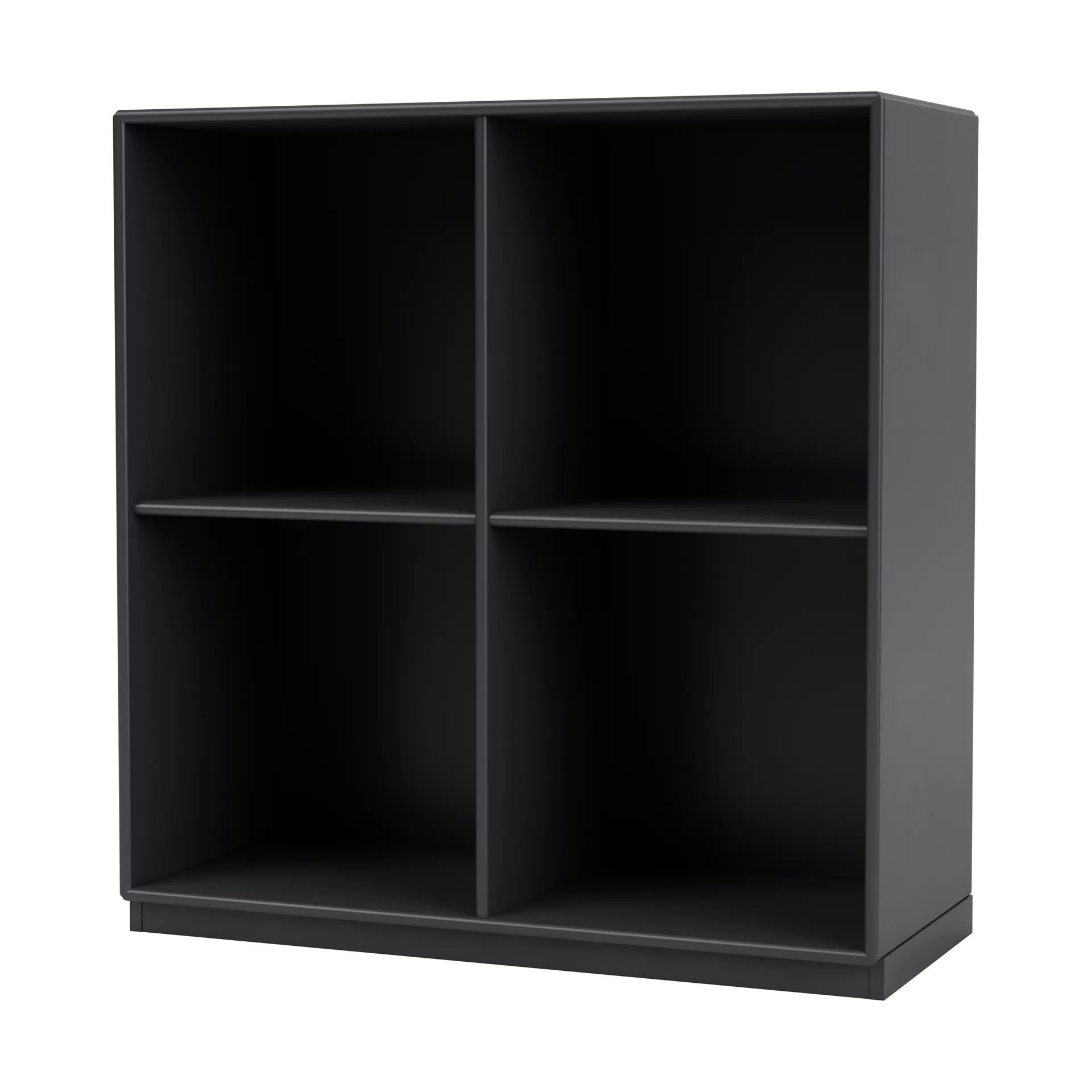 SHOW Regal 69,6 x 69,6cm, Sockel 3cm, 04-Anthracite Montana