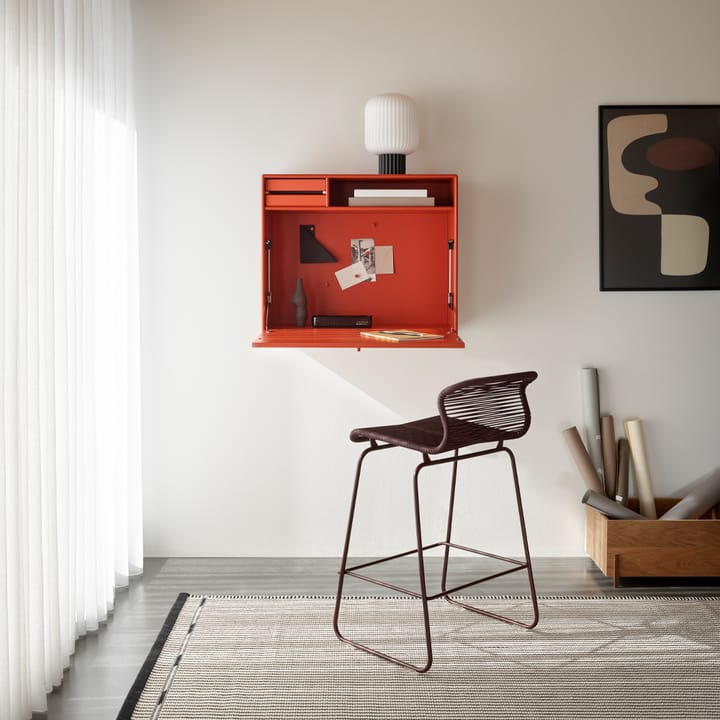 STUDIO Schreibtisch wandhängend, Truffle 141 Montana