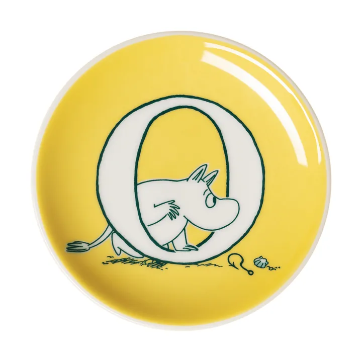 ABC Mumin Mini-Teller - O, 10,5 cm - Moomin Arabia