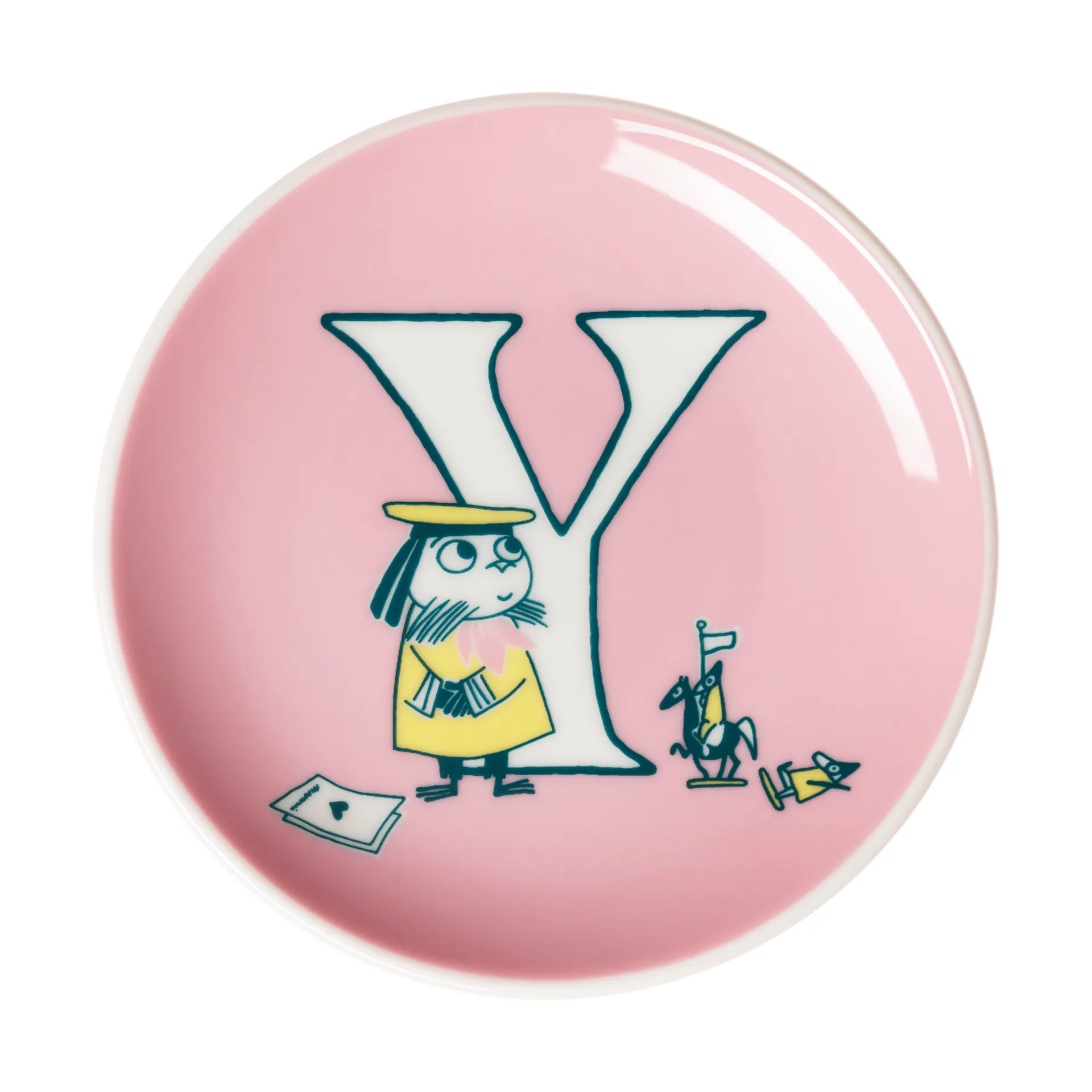 ABC Mumin Mini-Teller, Y, 10,5 cm Moomin Arabia
