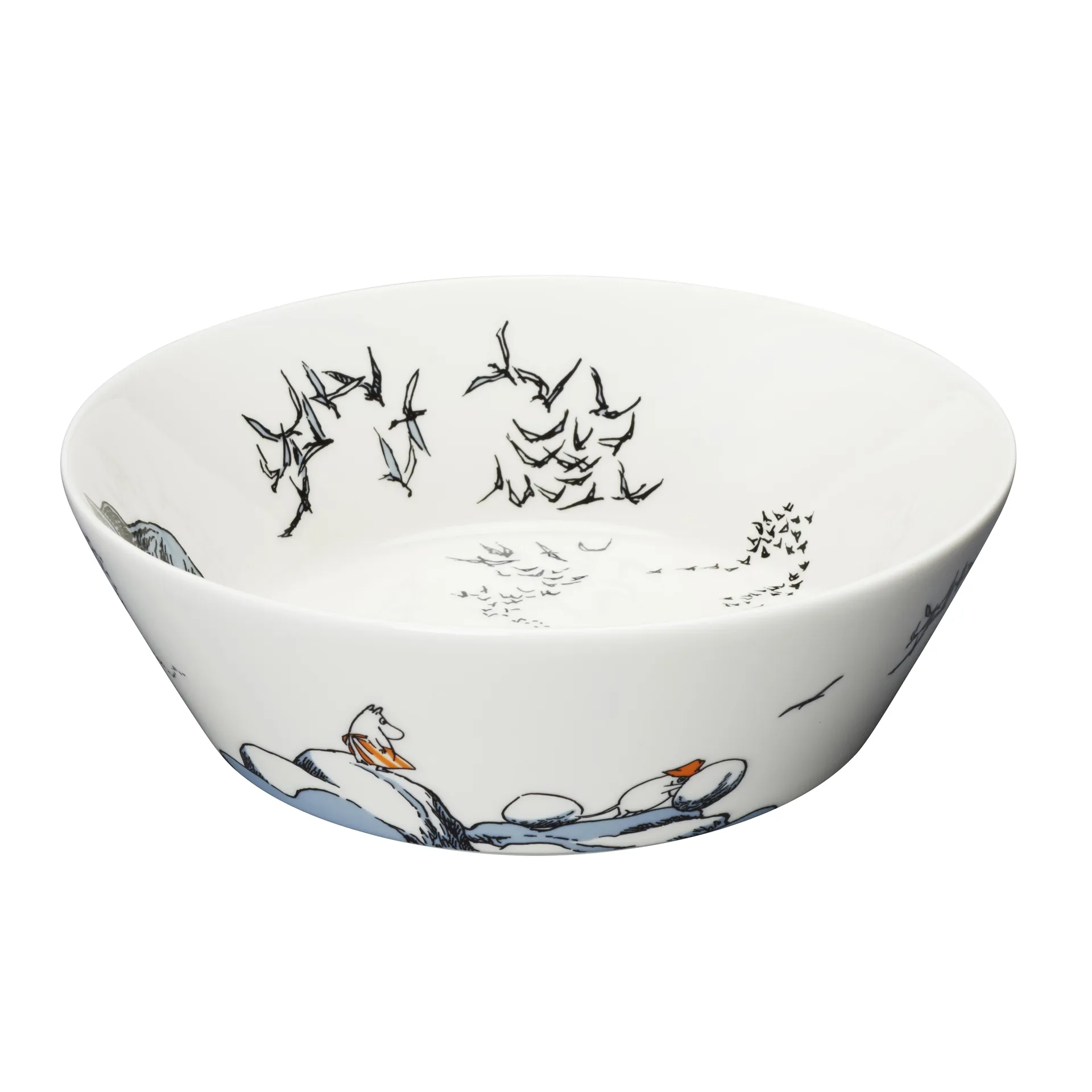 Die Treue zum Ursprung Mumin Servierschale, 23 cm Moomin Arabia