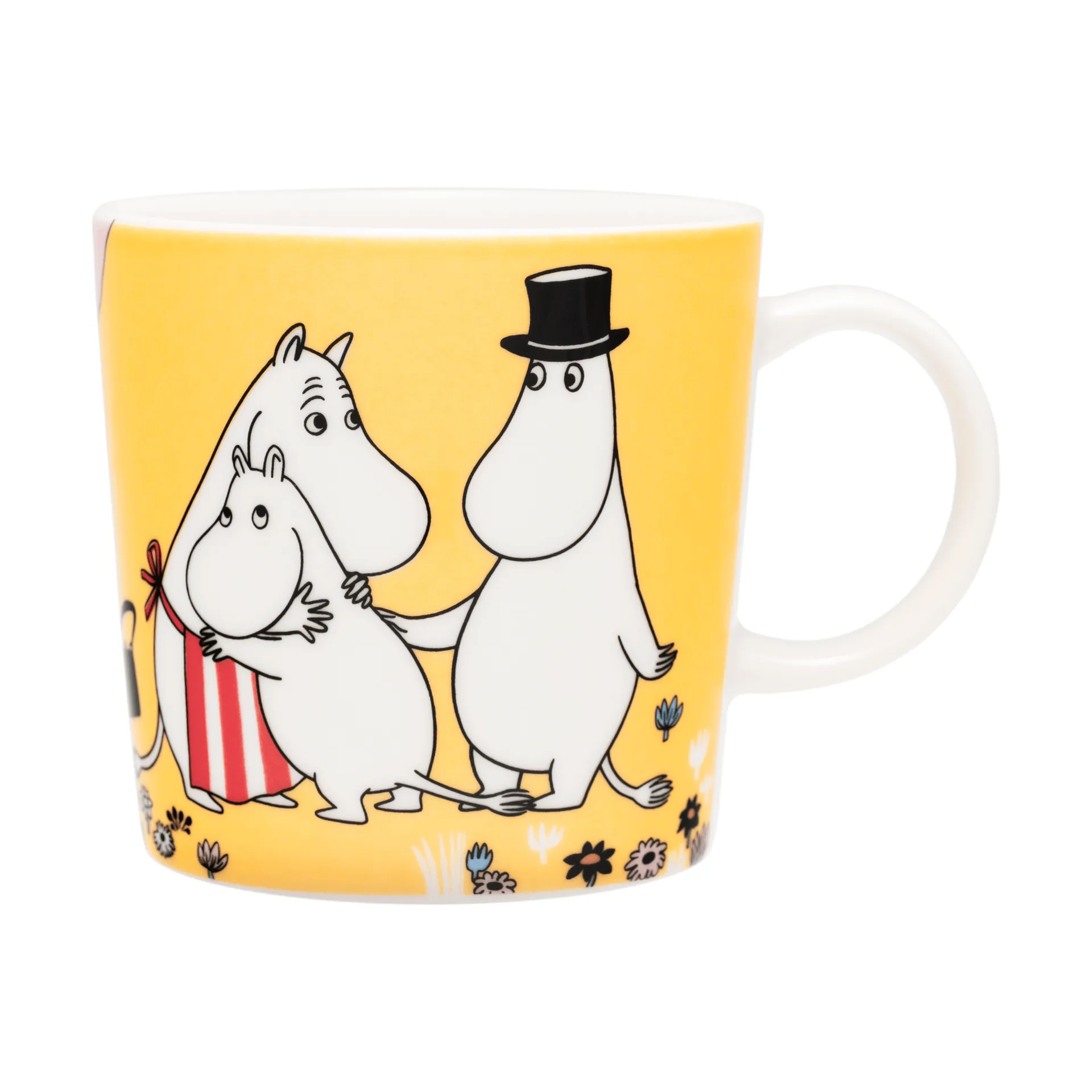 Familjemys Mumin Becher & Teller, 2-teilig Moomin Arabia
