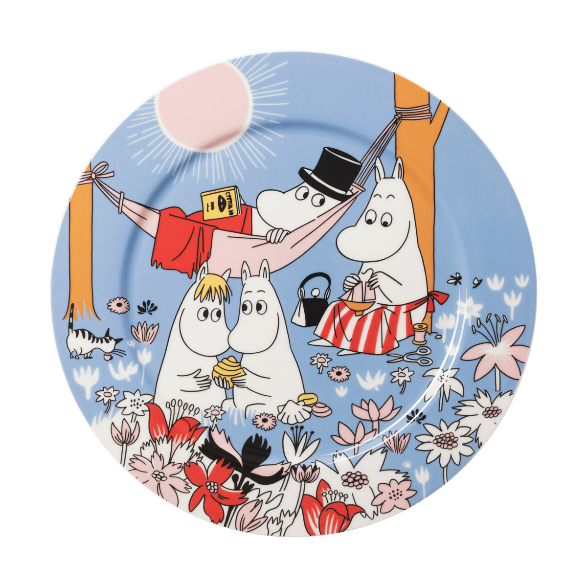 Moomin Arabia Family time Mumin Servierplatte Ø30 cm