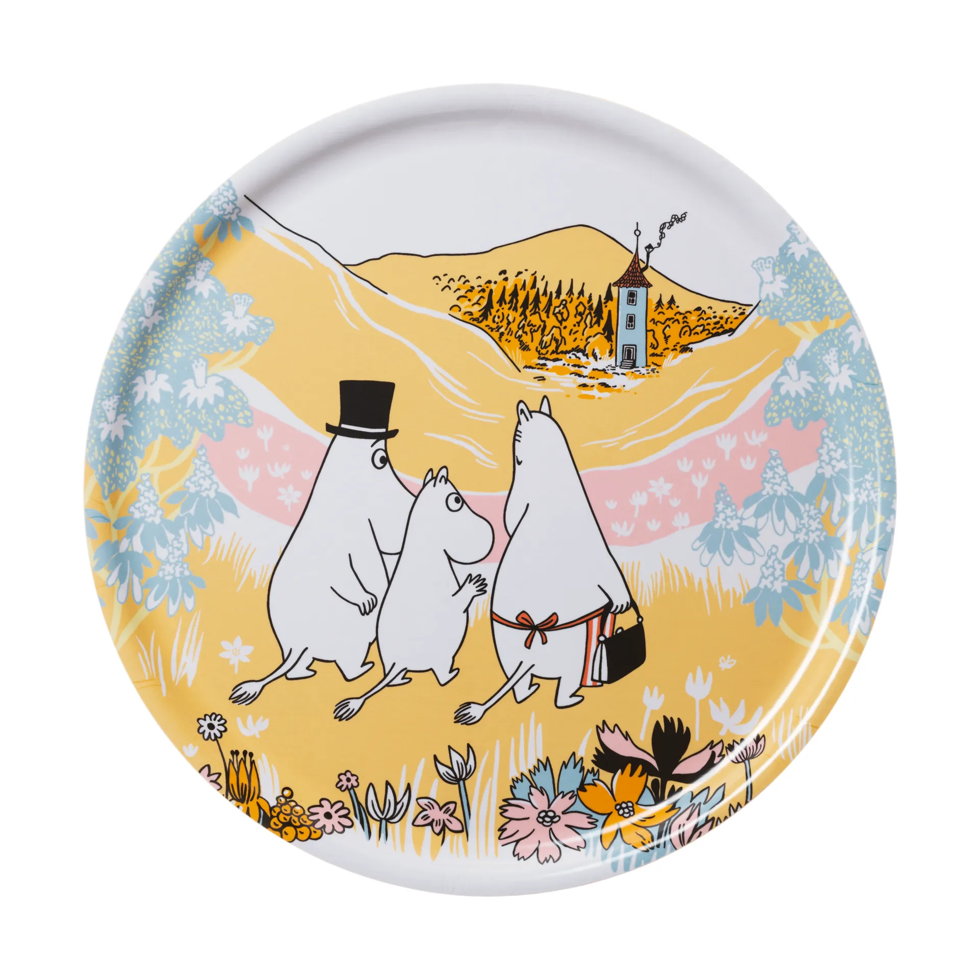 Family time Mumin Tablett, Ø35 cm Moomin Arabia