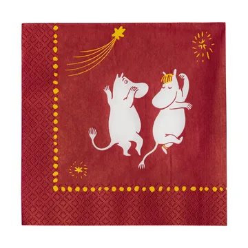 Festive Moments Mumin Papierserviette 33x33 cm - 20er-Pack - Moomin Arabia
