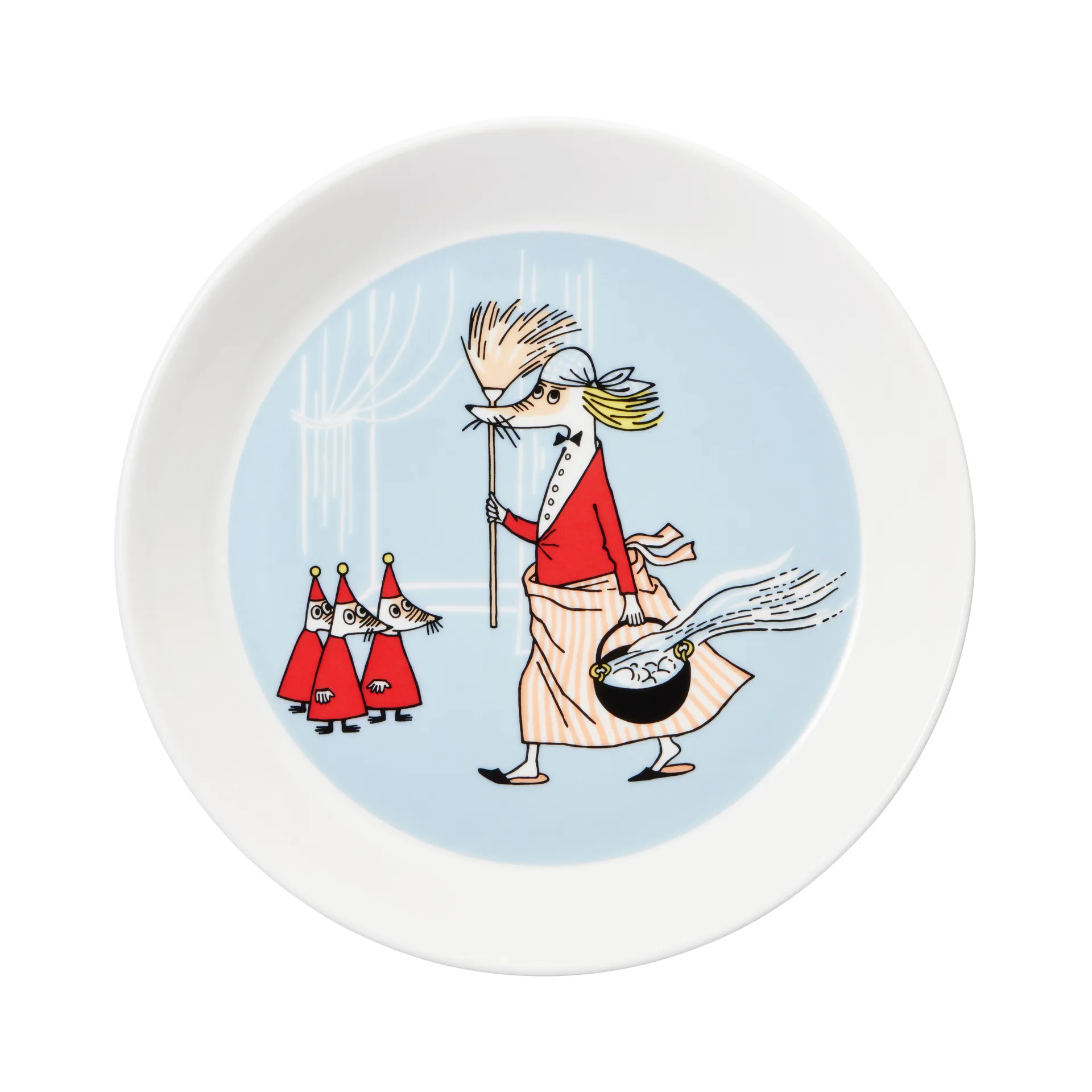Filifjonka Mumin Teller, Grau Moomin Arabia