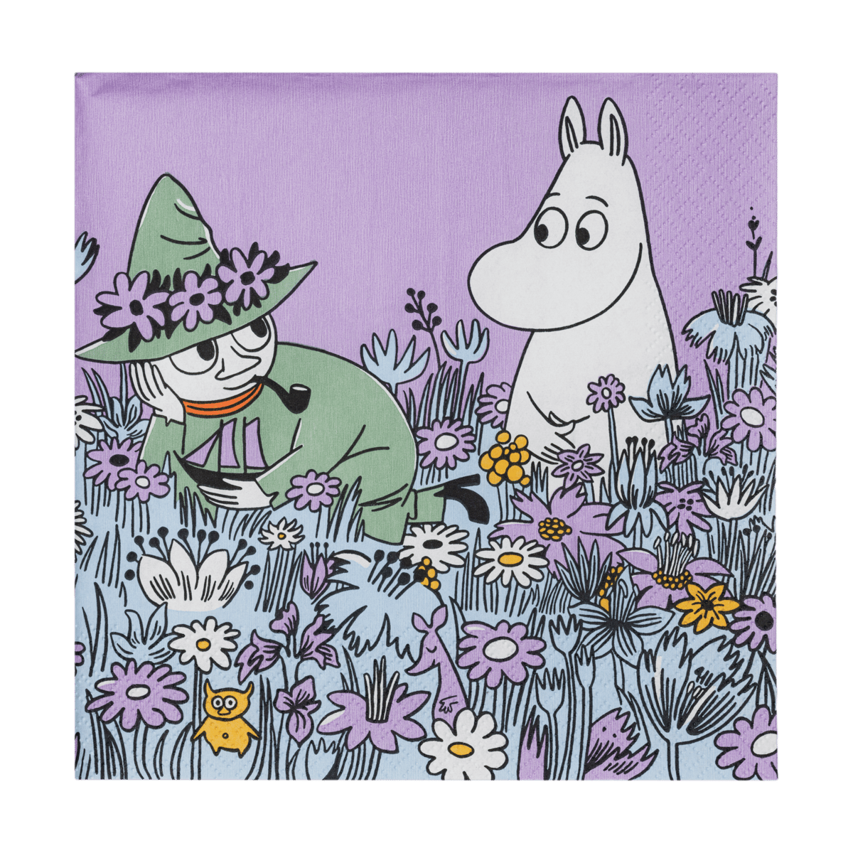 Moomin Arabia Friends Forever Papier Serviette 33x33 cm 20er-Pack Multi