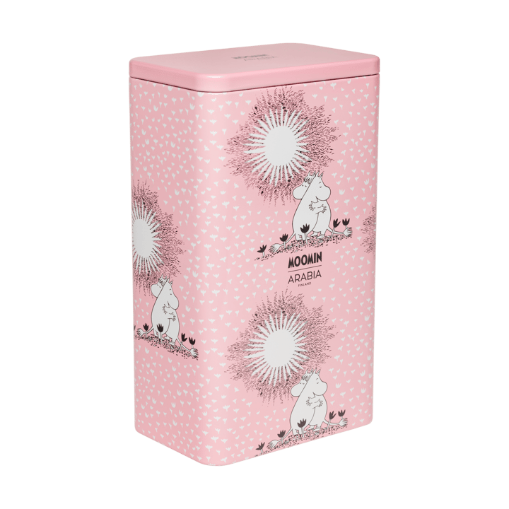 Kärlek Mumin Kaffeedose 11,2x7,8x19,2 cm - Rosa - Moomin Arabia