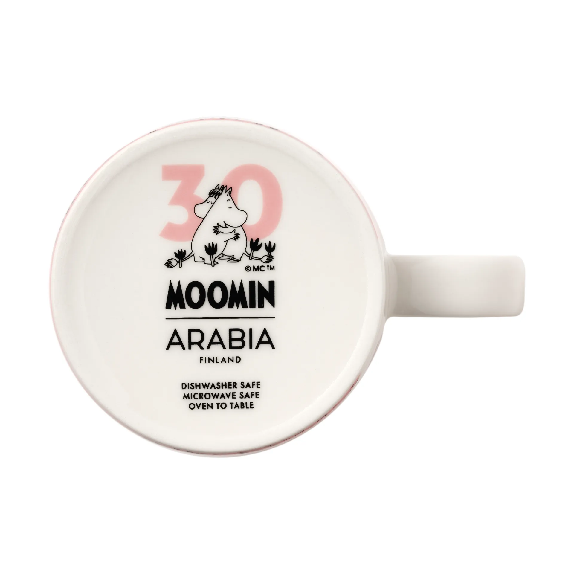 Liebe 30 Jahre Muminbecher Geschenkbox, 30 cl Moomin Arabia
