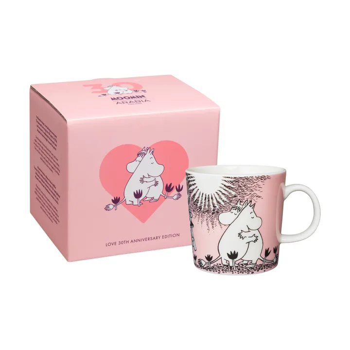 Liebe 30 Jahre Muminbecher Geschenkbox - 30 cl - Moomin Arabia