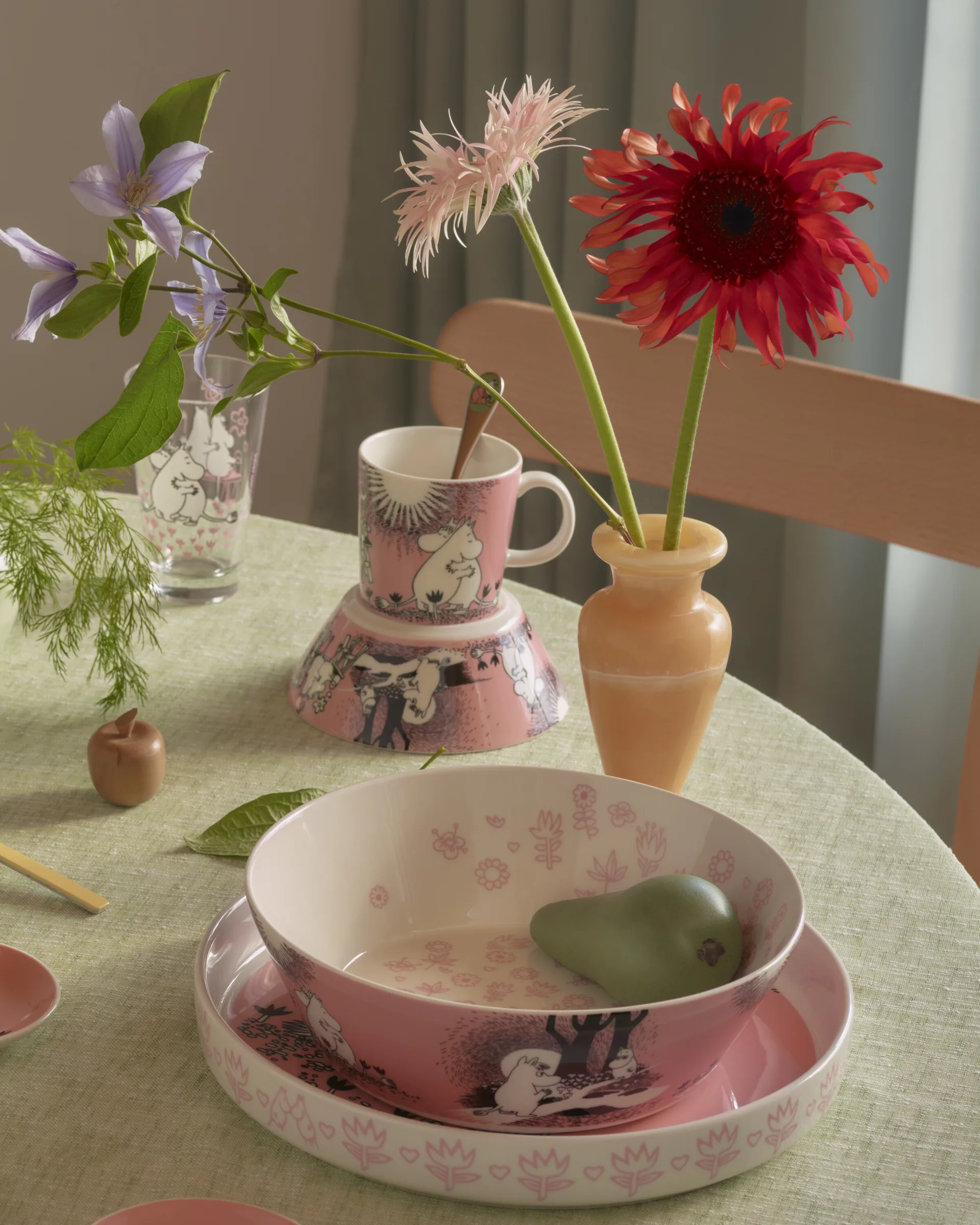 Liebe 30 Jahre Muminbecher Geschenkbox, 30 cl Moomin Arabia