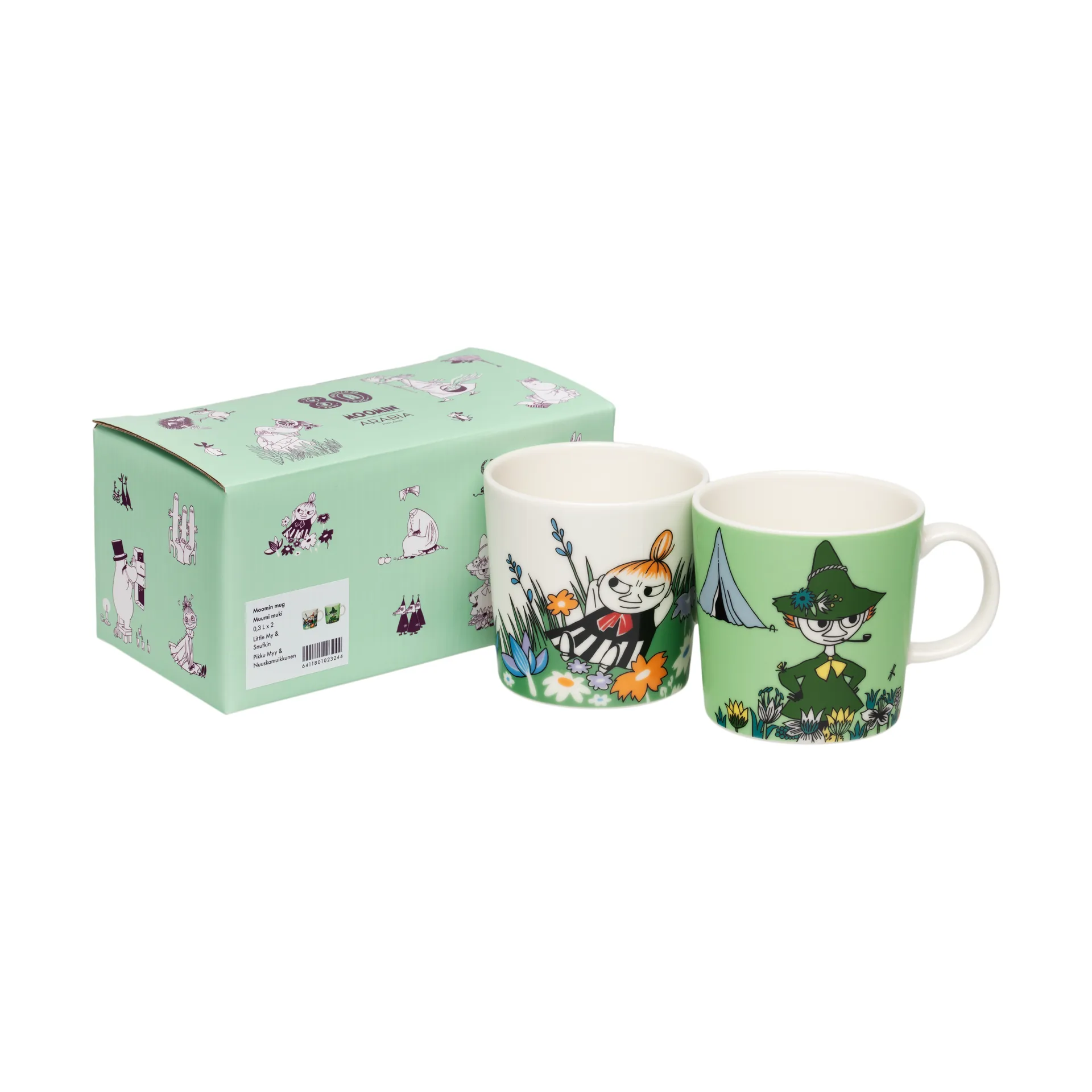 Lilla My & Snusmumriken Muminbecher 2 Teile, 30 cl Moomin Arabia