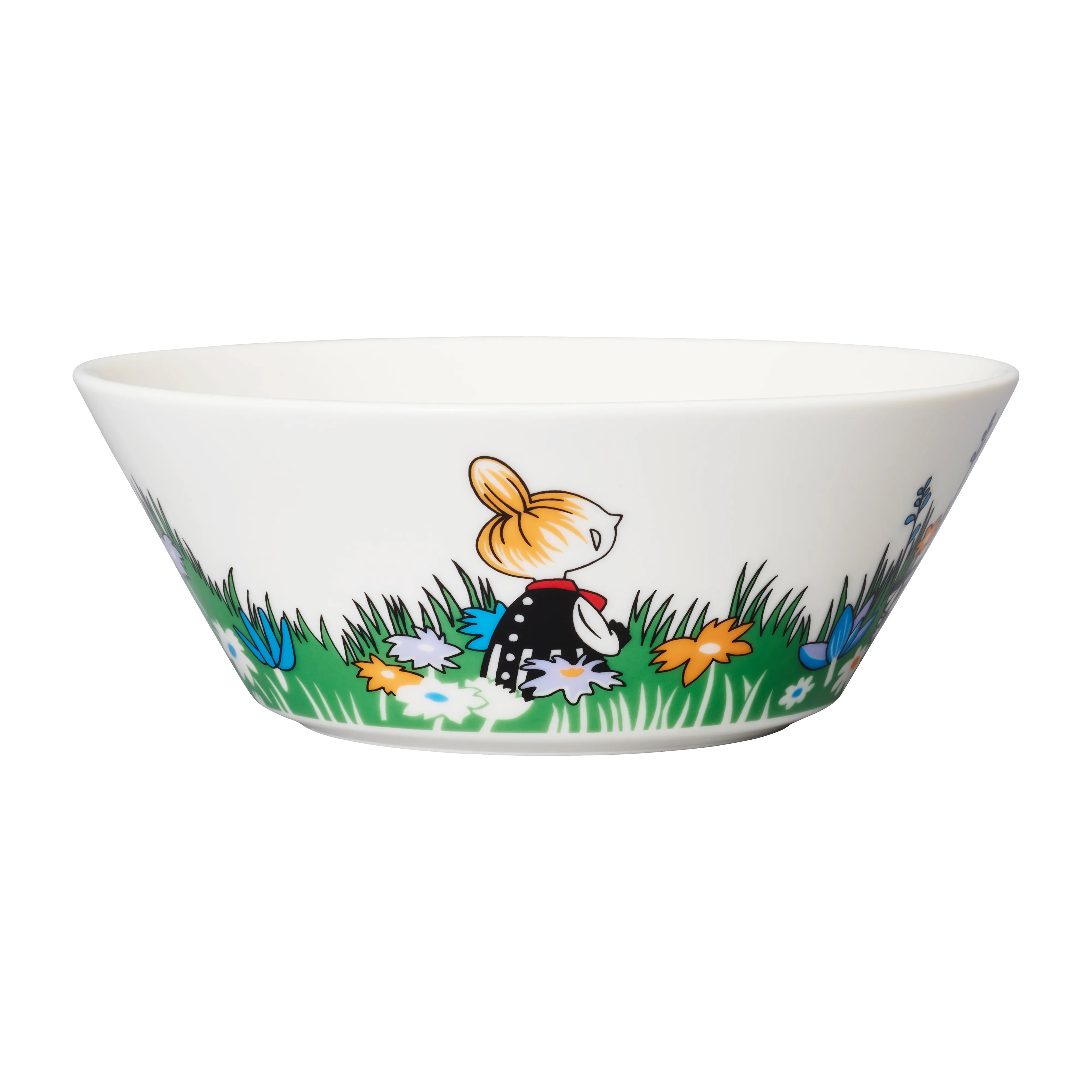 Arabia 'Little My And Meadow' Schale – 15 Cm, Keramik, Mumin-Motive, Spülmaschinengeeignet