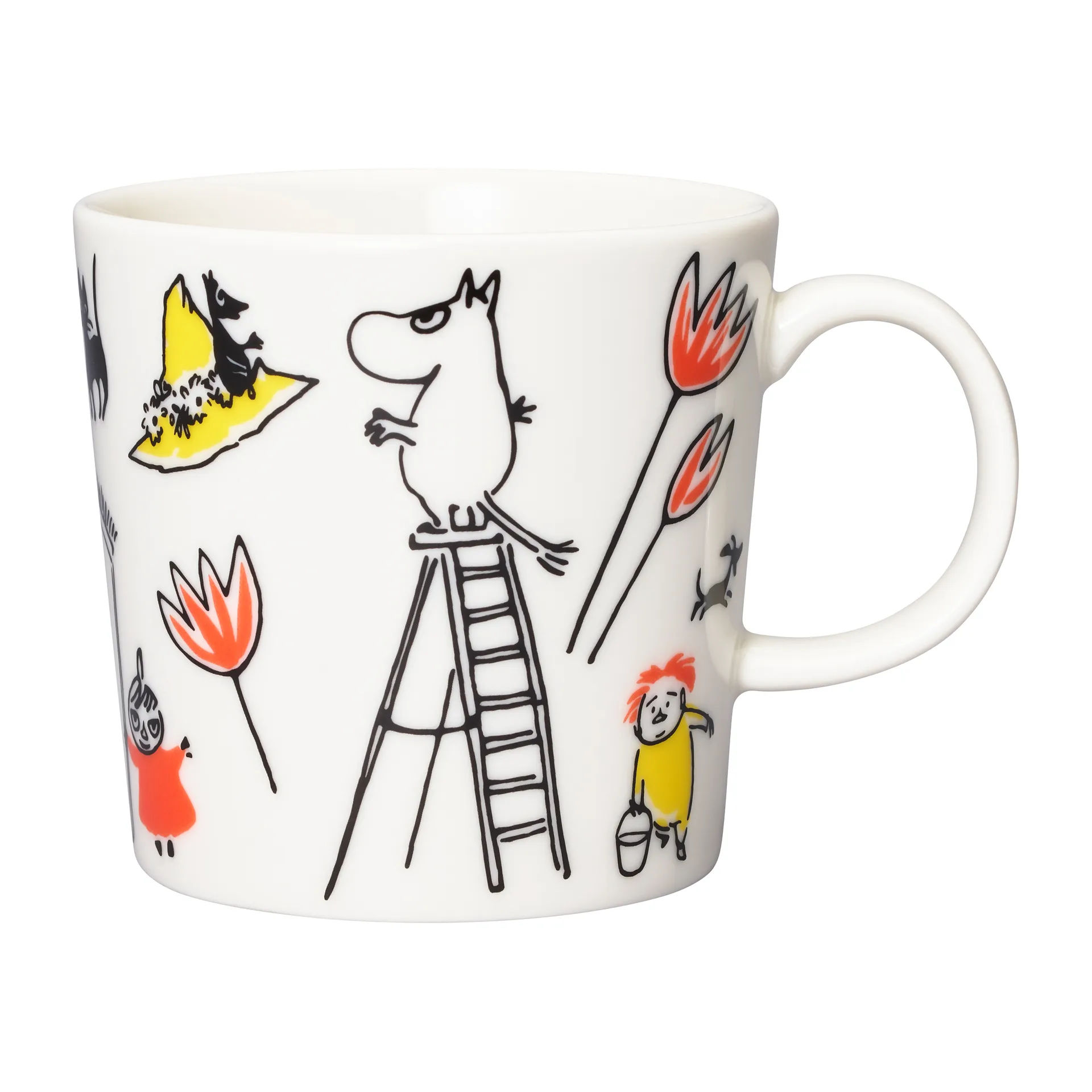 Moomin Arabia x Rotes Kreuz Mumin Tasse ABC Mumintroll, 30 cl Moomin Arabia
