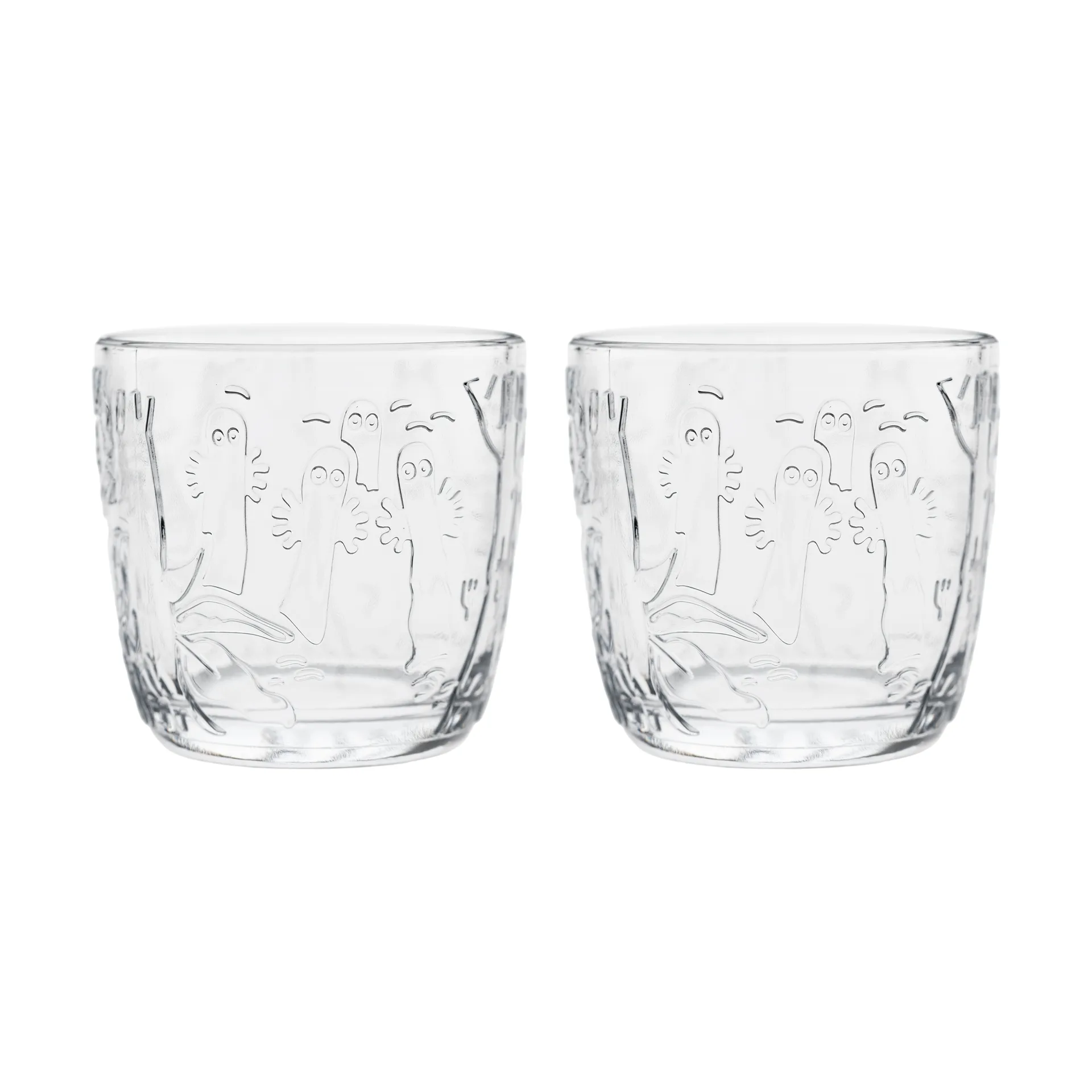 Moomin Wasserglas 28 cl 2er Pack, Klar Moomin Arabia
