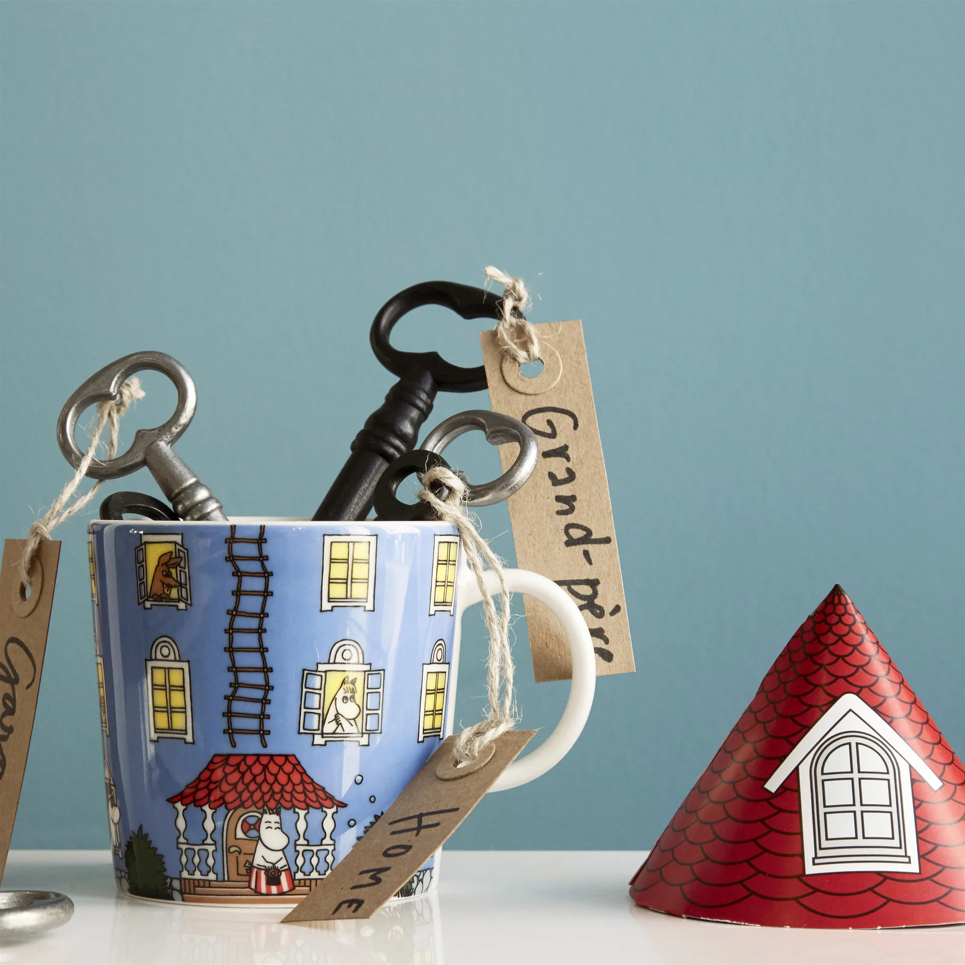 Mumin 70 Jahre Jubiläumstasse, 30cl Moomin Arabia