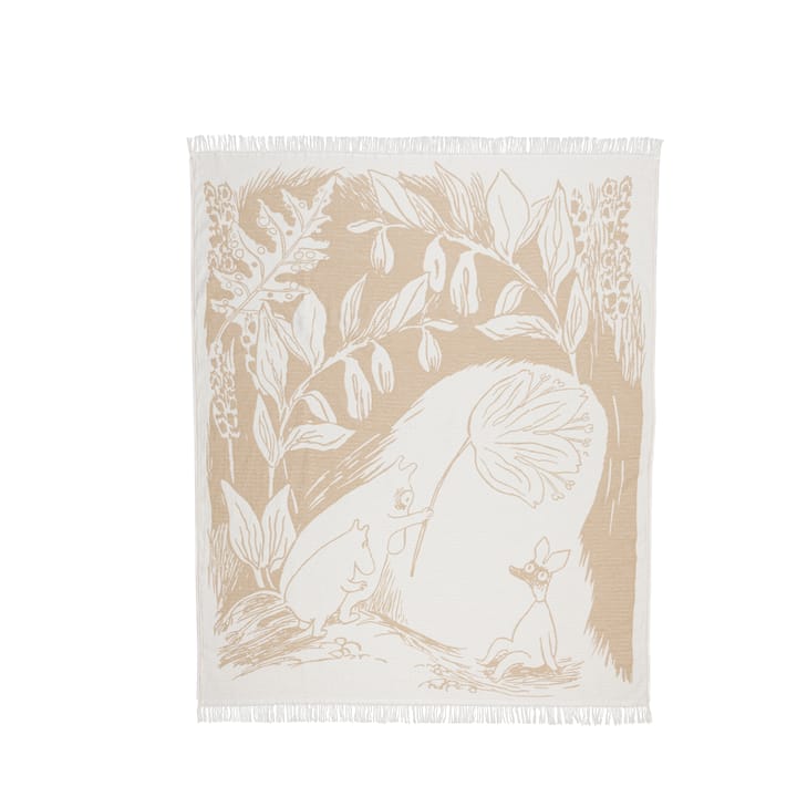 Mumin Baumwolldecke 130x170 cm - Beige - Moomin Arabia