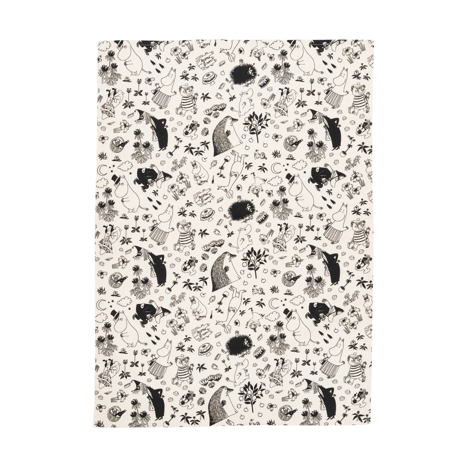 Mumin Geschirrtuch 50x70 cm, Off-white Moomin Arabia