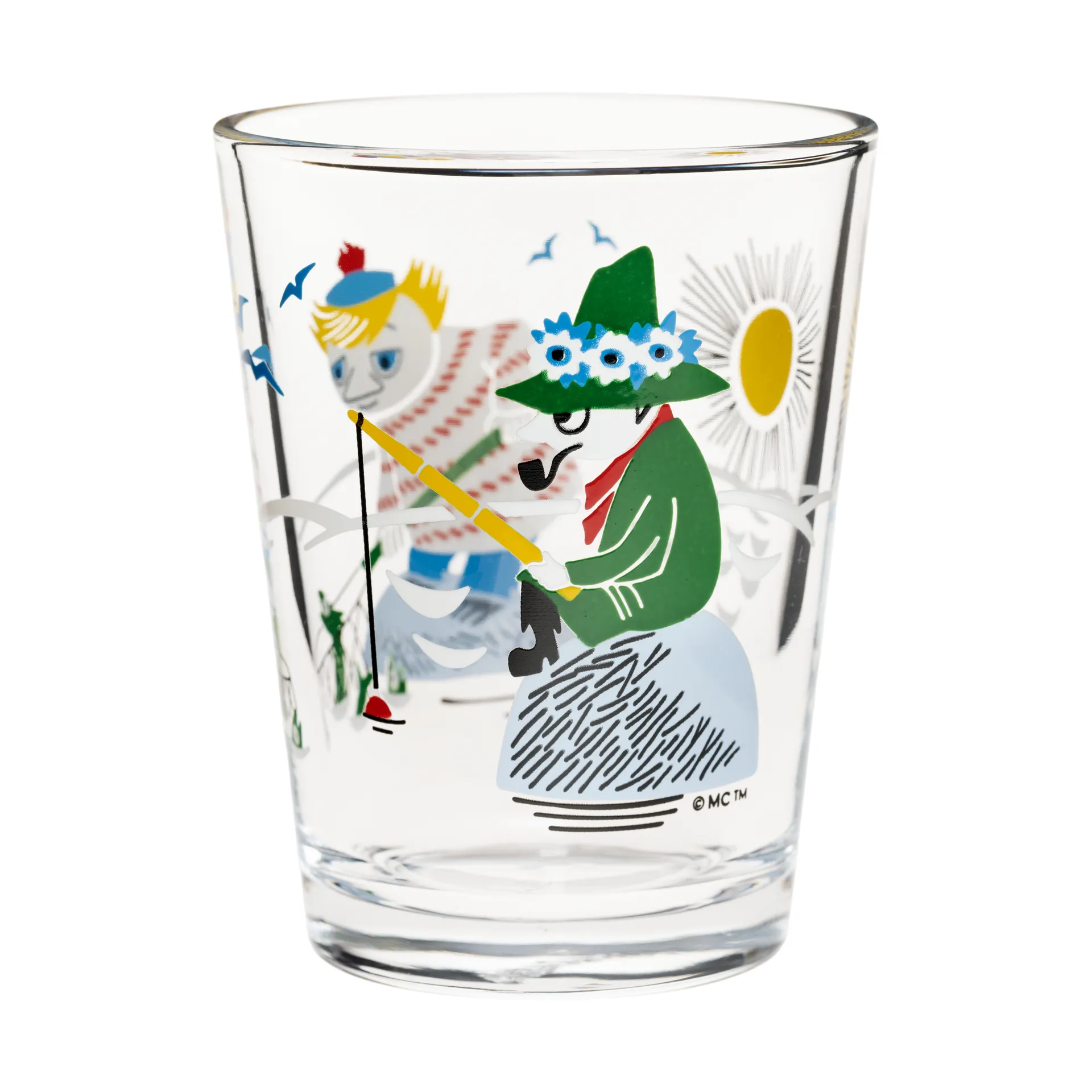 Mumin Glas 22cl, Fishing Moomin Arabia