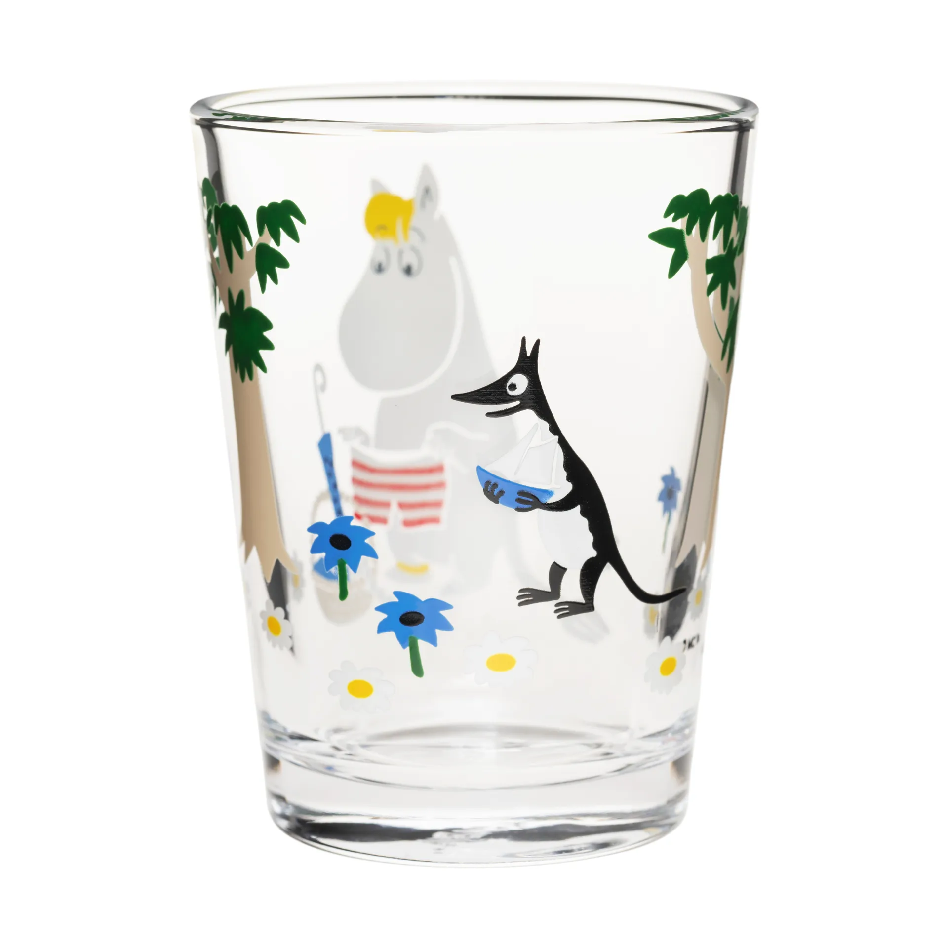 Mumin Glas 22cl, We are going on vacation Moomin Arabia