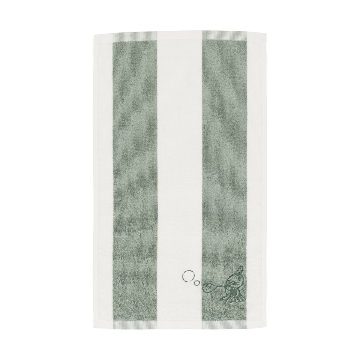 Moomin Arabia Mumin Handtuch 30x50cm Kleine My grün-weiß