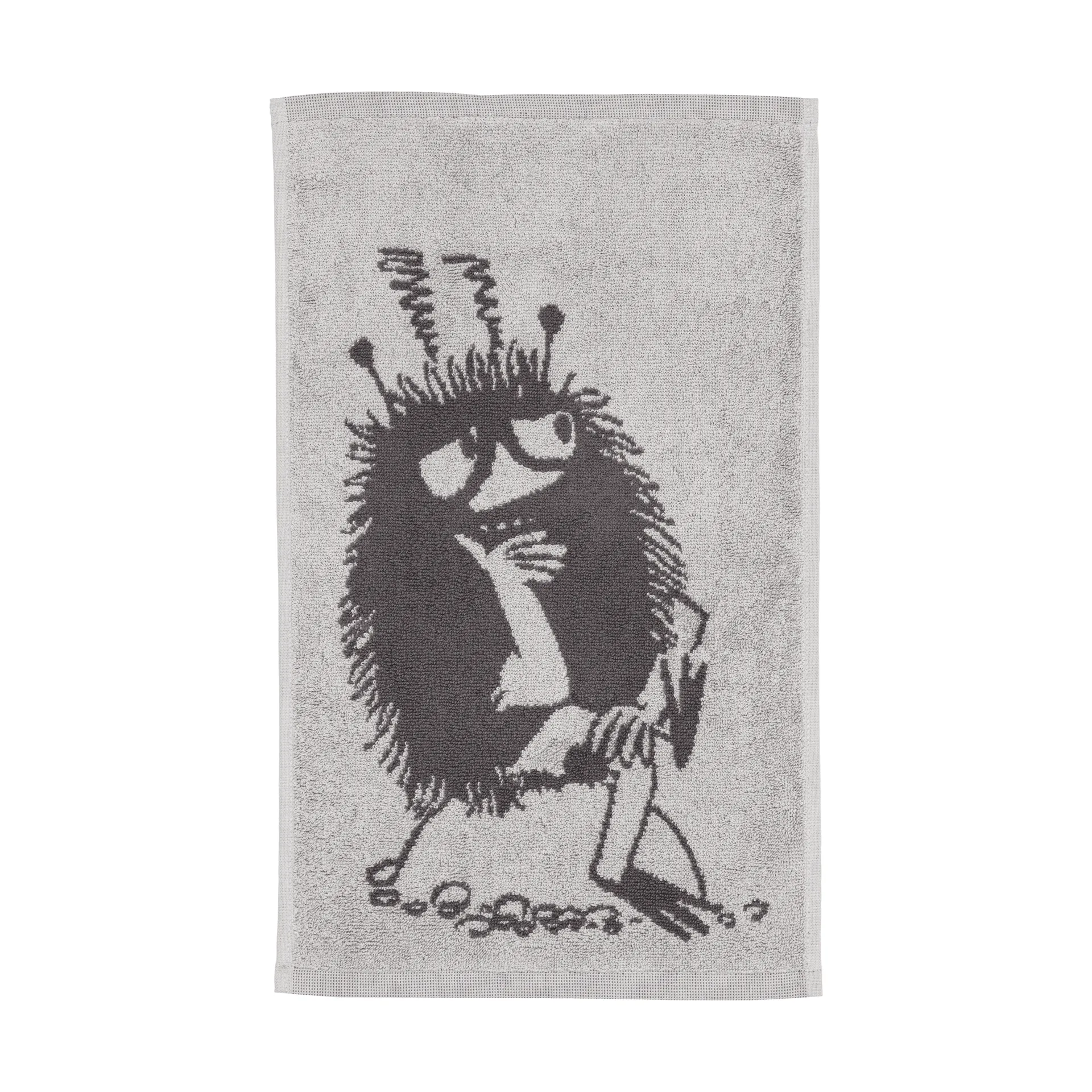 Mumin Handtuch 30x50cm, Stinky, Grau Moomin Arabia
