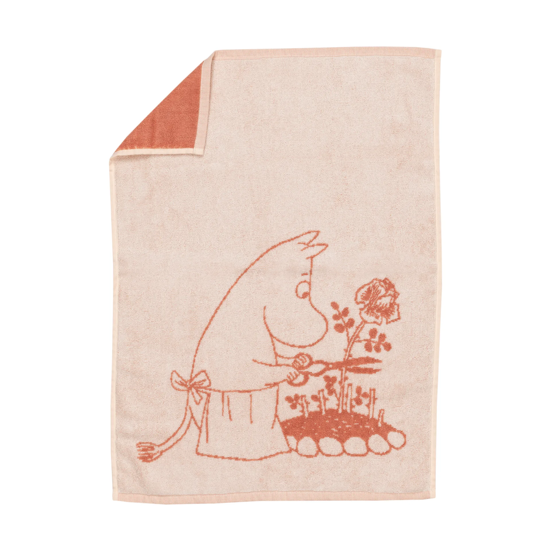 Mumin Handtuch 50x70cm, Muminmamma beige Moomin Arabia