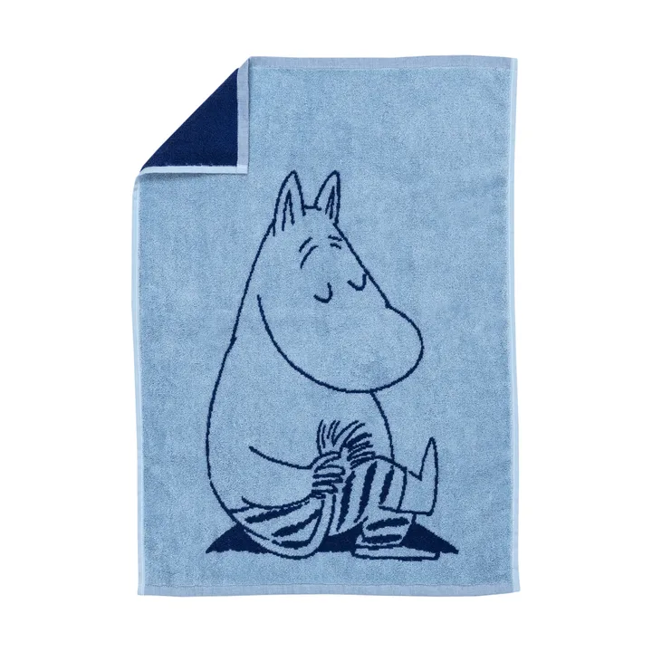 Mumin Handtuch 50x70cm - Mumintrollet marineblau - Moomin Arabia