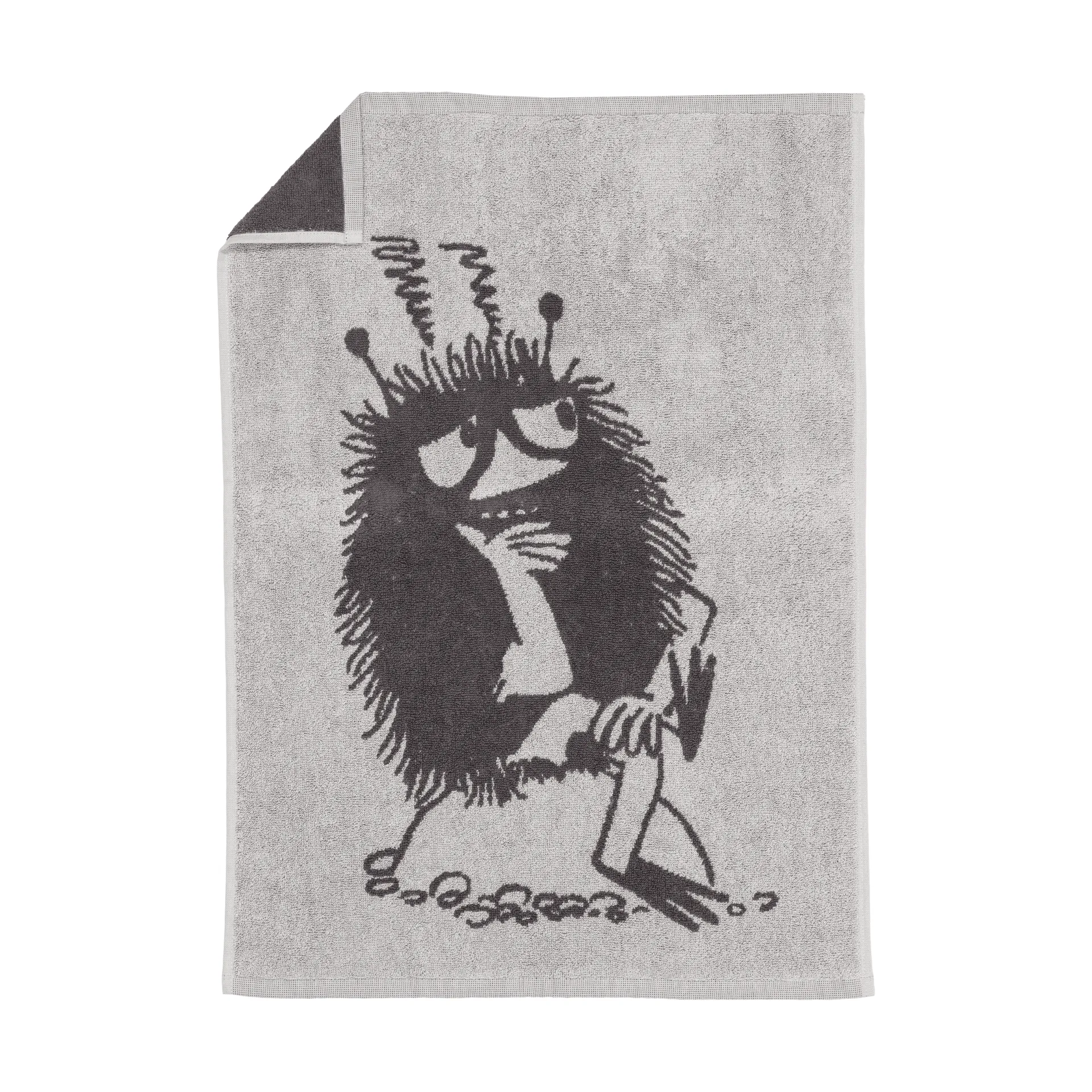 Mumin Handtuch 50x70cm, Stinky, Grau Moomin Arabia