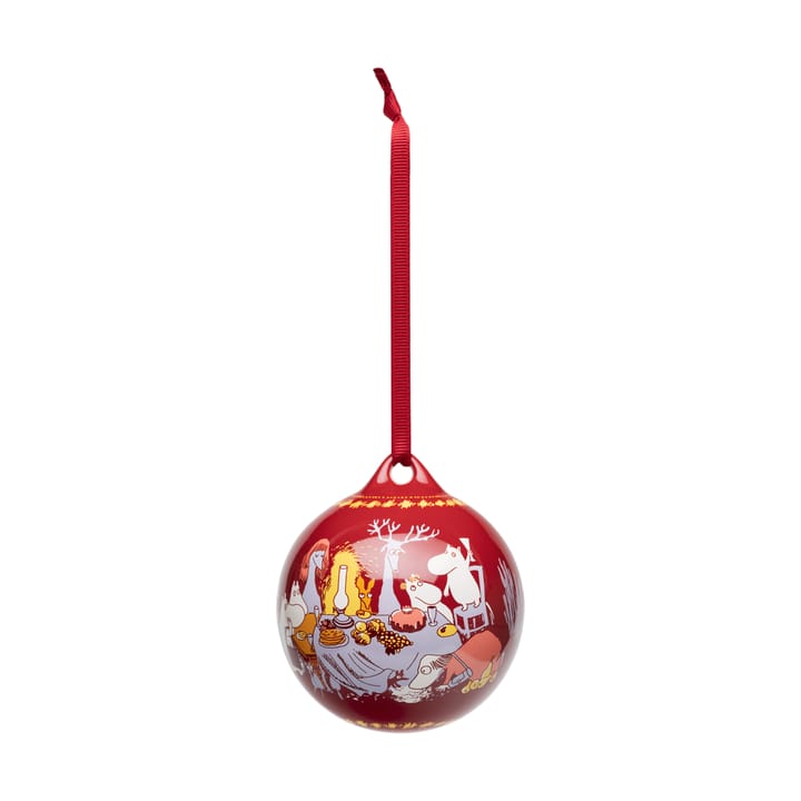 Mumin Jahreskugel Ø8 cm - 2025, Festive Moments - Moomin Arabia