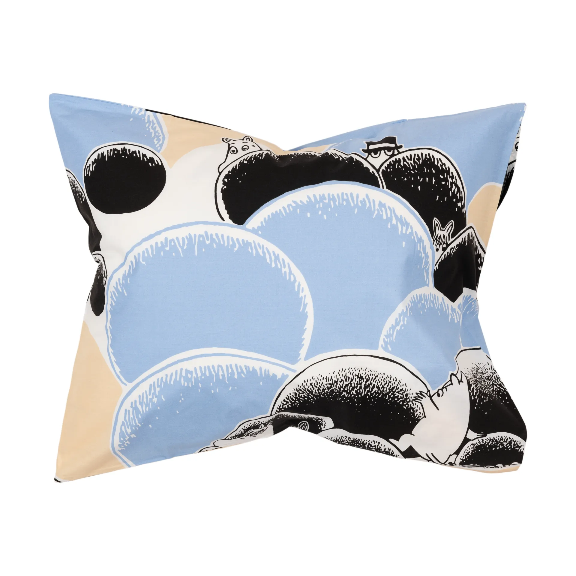 Mumin Kissenbezug 50x60cm, Kieselsteine Moomin Arabia