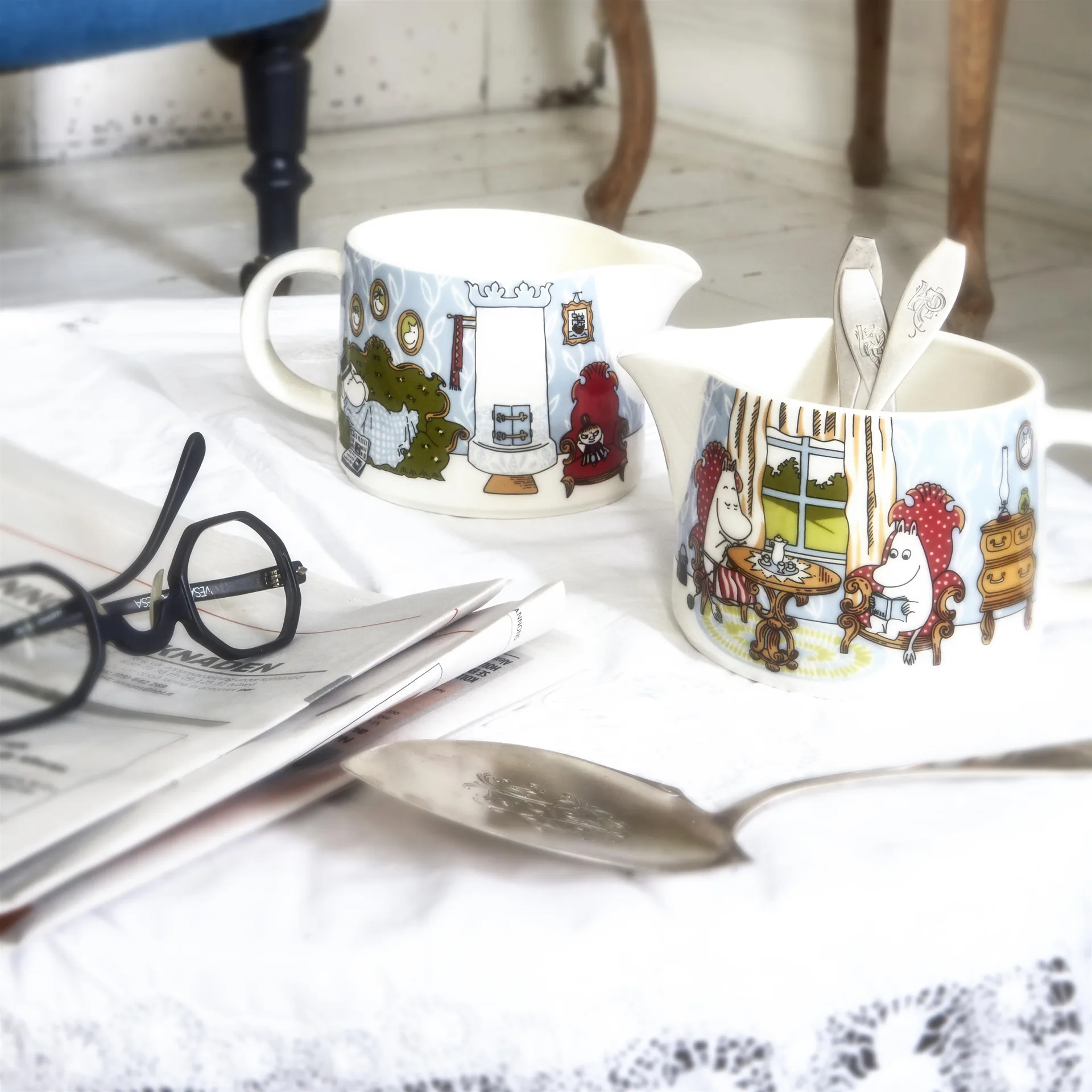 Mumin Nachmittag in der Lounge Kanne, 0,35 l Moomin Arabia